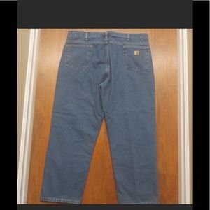 Carhartt 100% Cotton Flannel Lined Jeans